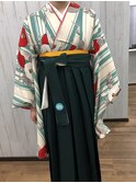 レトロ袴のお着付け