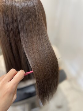 リオールヘア 北千住(LIOR.HAIR) ぷつっとロブ×オリーブカラー