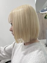 ロウル 渋谷(LOWRL)&nbsp;ブロンドボブ/ブリーチ/ダブルカラー