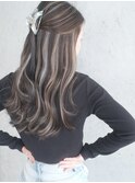 ハイライトショートヘアレイヤーカットダブルカラー