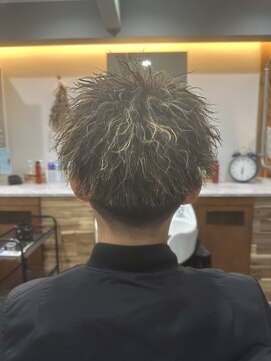 スウェル 船橋店(Swell) ダークアッシュ/アッシュブラック/カルマパーマ/ベリーショート3