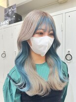 コレット 大宮(collet)&nbsp;ホワイトベージュ×ライトブルー