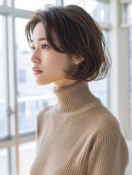 アルトリスト(Altruist Aging×HAIR&SPA) ☆イメチェンピンクベージュアンブレラカラー前髪クールショート