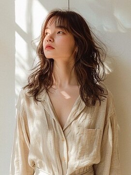 エダ 鎌倉(edA.) 小顔ウェーブ#髪質改善#白髪ぼかし#鎌倉#40代#50代#グレージュ