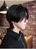 【Vicky指名】センターパートウルフ　メンズカット