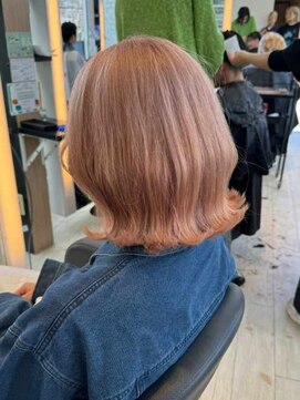 インク サカエ(inq sakae) くびれボブ/ピンクベージュ