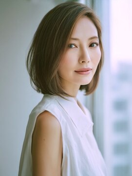 アルトリスト(Altruist Aging×HAIR&SPA) ★ダークアッシュ大人ガーリーボブ着物似合わせカット/髪質改善