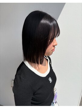 美容室 アイディー i-dee ぷつっとボブ