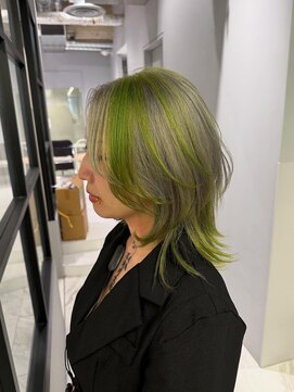 ヴァイス 新宿店(VAICE) Silver × Light green