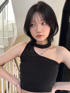 サイン 渋谷(SIGN) 20代30代トレンドなレイヤーカットハッシュカットレイヤーボブ