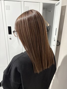 パプス ド コワフュール 川西能勢口店(Pap's de coiffeur) ベージュハイライト