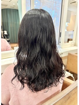 アーブ(hair and make urb) 黒髪×デジタルパーマ