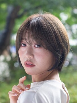 アース 溝の口店(HAIR&MAKE EARTH) ふんわりショート[溝の口/髪質改善/縮毛矯正/白髪ぼかし]