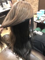 キャラ 池袋本店(CHARA)&nbsp;アンブレラカラーでお洒落にイメチェン【アンブレラカラー】