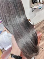 ヘアメイク アンフィ(amphi)&nbsp;【光彩カラー】..~*＊. 透明感たっぷり〈オーロラグレージュ〉