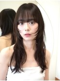 髪質改善トリートメントミルクティーベージュカラーくびれヘア