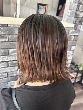 ディアーバイラポールヘア(Dear by RAPPORT HAIR) 外ハネボブ