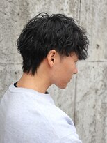 ハニー(HONEY) 縦落ちツイスパ/ツイストスパイラルパーマ/岡崎メンズパーマ