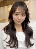 顔まわり顔周り前髪カットミディアムレイヤーロングレイヤー
