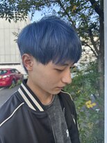 エマビビット 港店(EMA VIVID) シルバーに落ちるブルーカラー