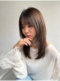 *レイヤーカット/ベージュカラー/トリートメント*