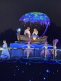 アヴァンセ サニー美容室&nbsp;シーの夜のパレードが幻想的でステキでした☆南富山駅/富山市