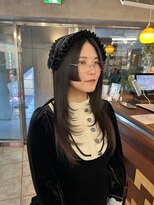 ギフトサニーサイド(gift sunny side)&nbsp;前髪なし姫カット＊レイヤー