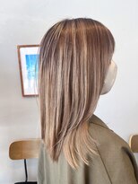 ヘアーループレル(Hair ruup Rell design works)&nbsp;シャドールーツ伸びてもおしゃれなロング【那覇市安里】