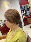 ヘアマニキュアで白髪染め☆　髪・頭皮ストレスなし