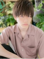 カバーヘア ブリス 川口(COVER HAIR bliss)&nbsp;ココアブラウンナチュラルショートラウンドマッシュa