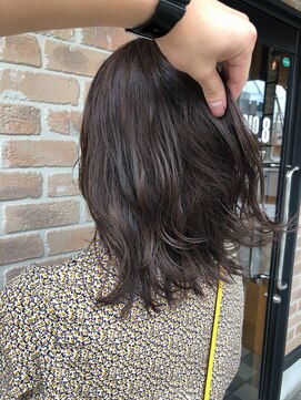 ヘアメイクエイト 丸山店(hair make No.8) 【担当＊岩切祐樹】透明感ダークアッシュカラー