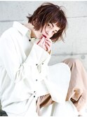 【LOJE】ニュアンス切りっぱなしボブ