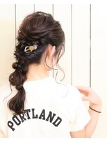 オサヤ ヨウカイチ(OSAYA YOKAICHI)&nbsp;編みおろしアレンジ☆