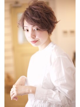 ニューラインギンザ(New-Line 銀座) オリーブグレージュ無造作パーマ(ニューライン銀座)