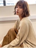 【大人可愛いフリジンボブスタイル】担当安政