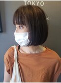 【新宿　penelope】大人かわいいナチュラルボブ×イルミナカラー