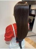 髪質改善　つや髪　ストレート　縮毛矯正　トリートメント
