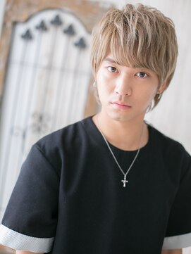 モッズヘア メン 上尾東口店(mod's hair men) ≪mod's men≫モテ髪のハイトーンメッシュカラーミニウルフQ