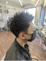 レモーリア 十日市店 【レモーリア】お客様スタイル　メンズ　アップバンク