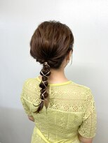 オアシス ガーデン 西新井店(Oasis GaRDEN)&nbsp;紐アレンジ編みおろし