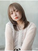 ひし形くびれレイヤーカット/髪質改善カ/小顔カット/20代30代
