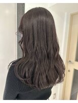 ガリカ 渋谷(Gallica)&nbsp;【神山未来】大人暗髪透明感ラベンダーココア/地毛風カラー