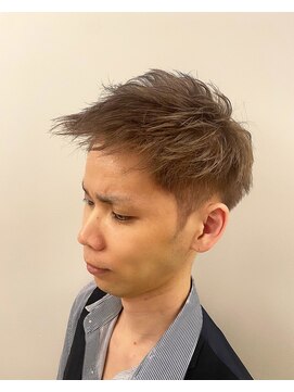 バチカ(BATICA) ツイスパ　波巻き　アッシュベージュ