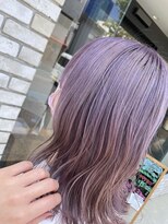 ラビスモア(Lovis moa)&nbsp;切りっぱなしボブ/ピンクブラウン/エアリーロング/美髪のススメ