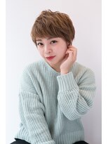 ヘアーアンドファッションシオミエイチ (hair＆fashion shiomi H) shiomi H　大人可愛い耳掛けショート     