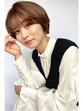 レセ 南柏店(Laissez) ショートスタイル/丸みシルエット/丸みショート【レセ 南柏店】