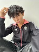 kisaiBUZZ中目黒*岬弘人波巻きスパイラルメンズパーマ