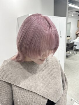 リグ 横浜(Lig.) ピンクカラー/ケアブリーチ/ダブルカラー/ニュアンスカラー