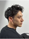 スパイキーショート　パーマ