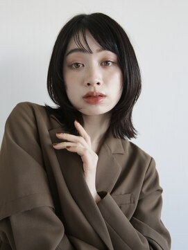 エヌ トーキョー(enu TOKYO) 顔周りレイヤー/ボブ/学芸大学